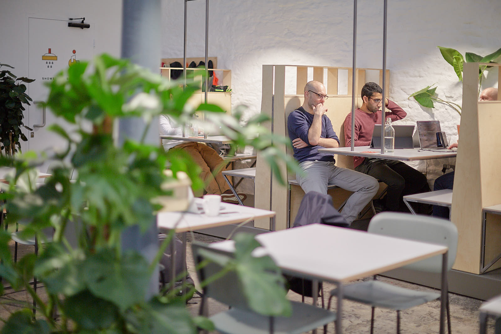 Open workspace in use