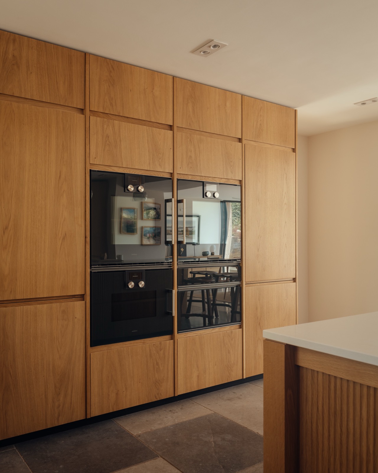 Fitted timber joinery in the kitchen